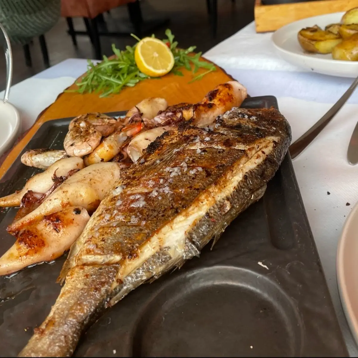 Fish Plate for Two