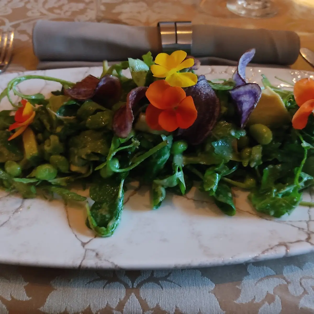 Super Green Salad Mit Avocado Und Edamame