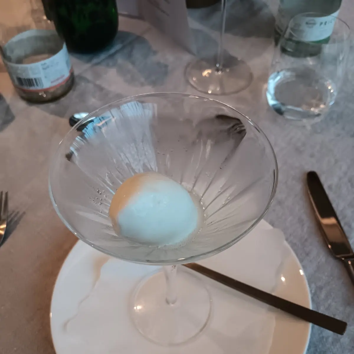 Limettensorbet