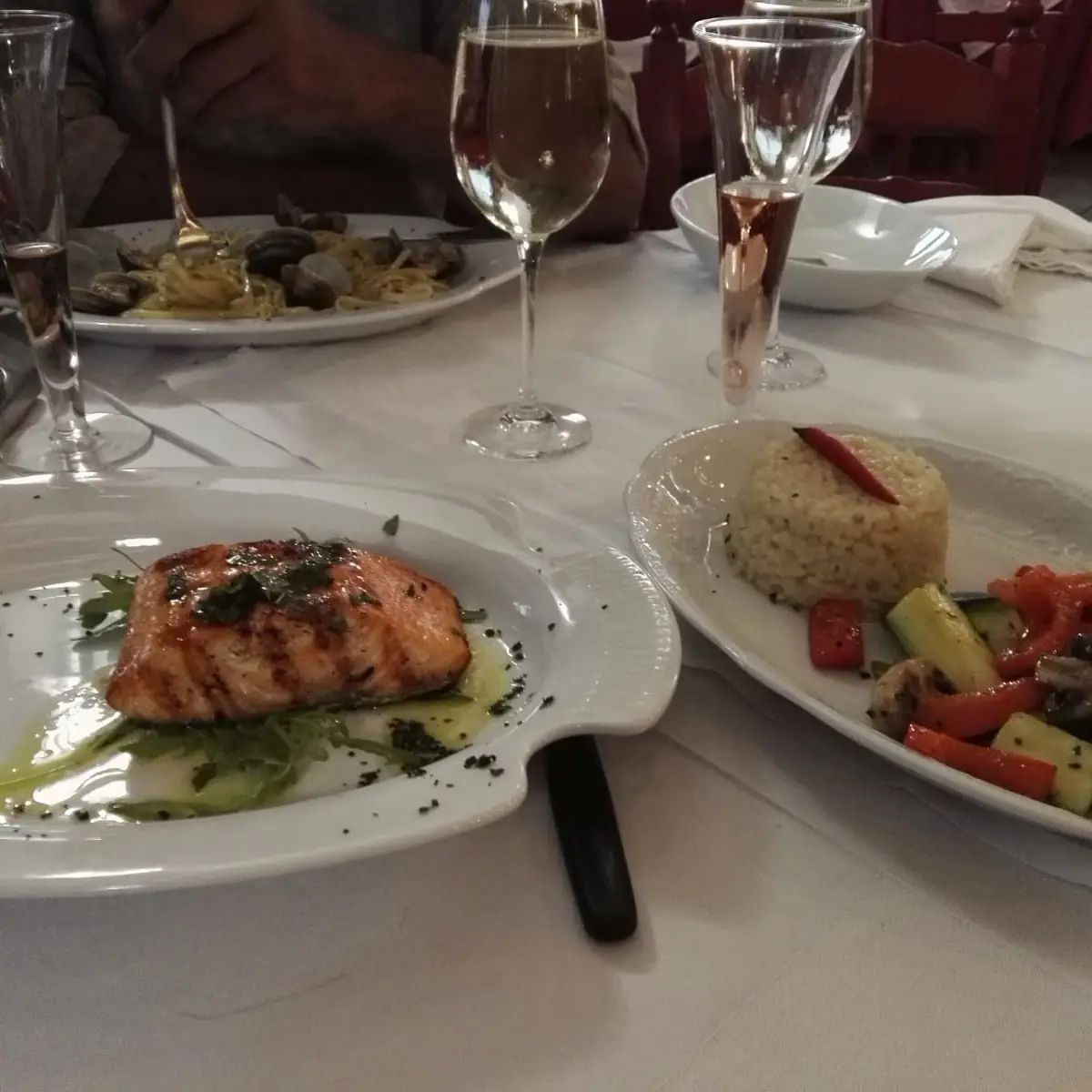 Lachsfilet