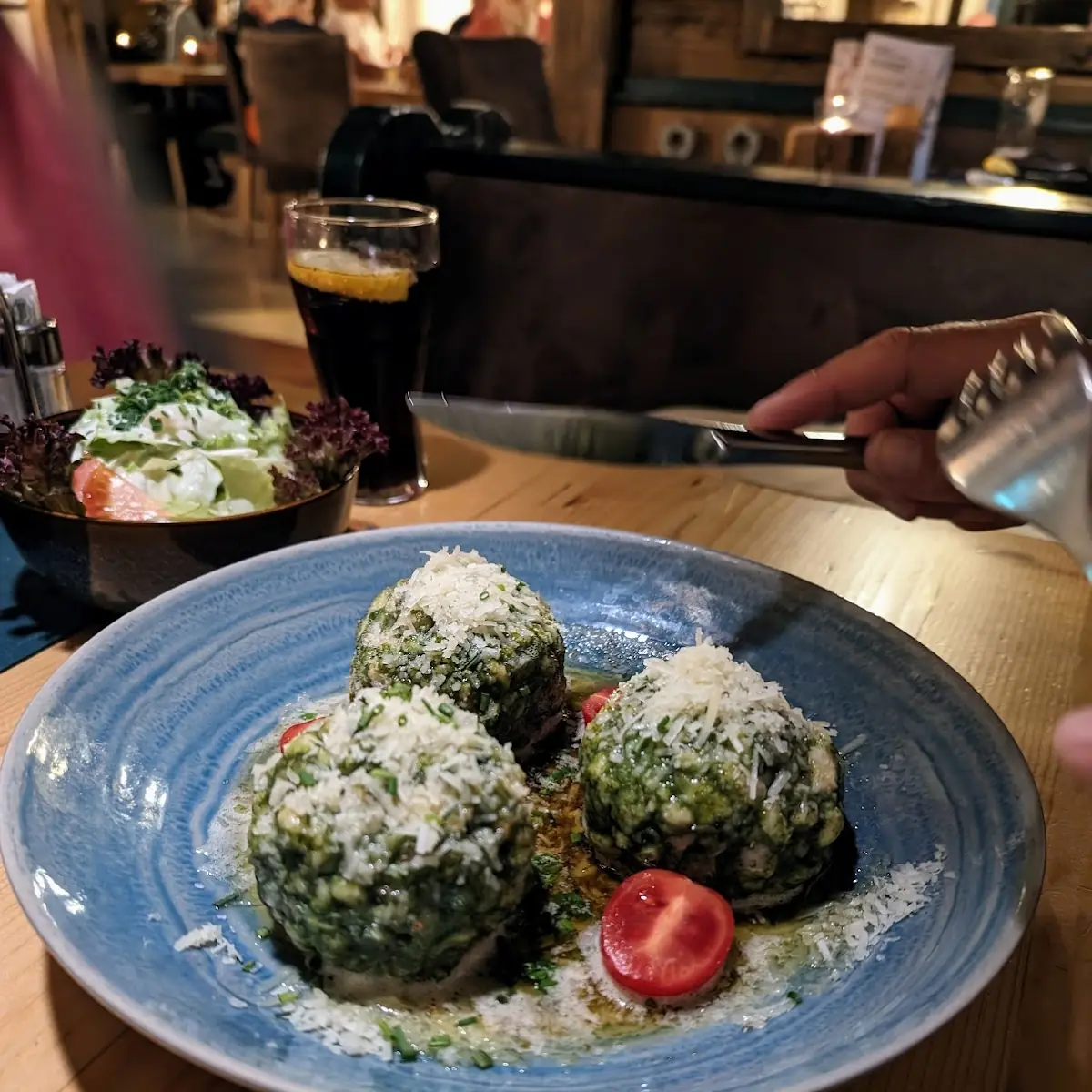 Spinatknödel