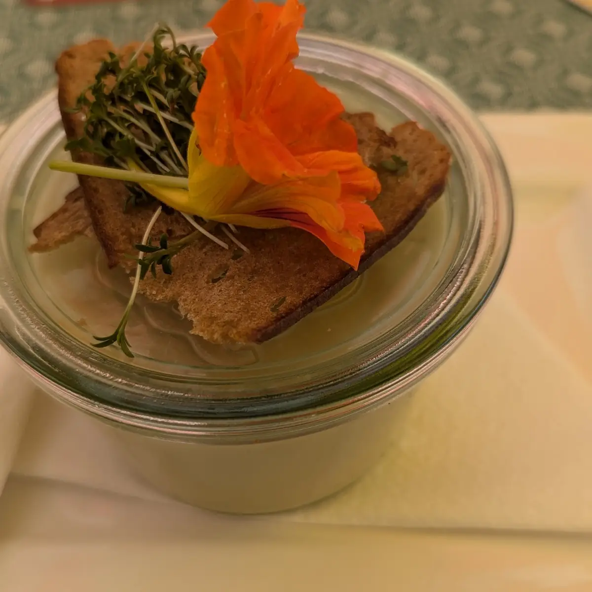 Knoblauchcremesuppe