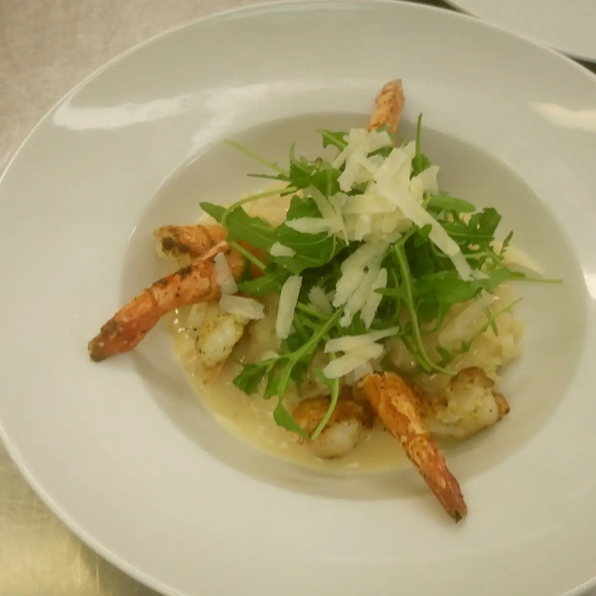 Risotto Mit Garnelen