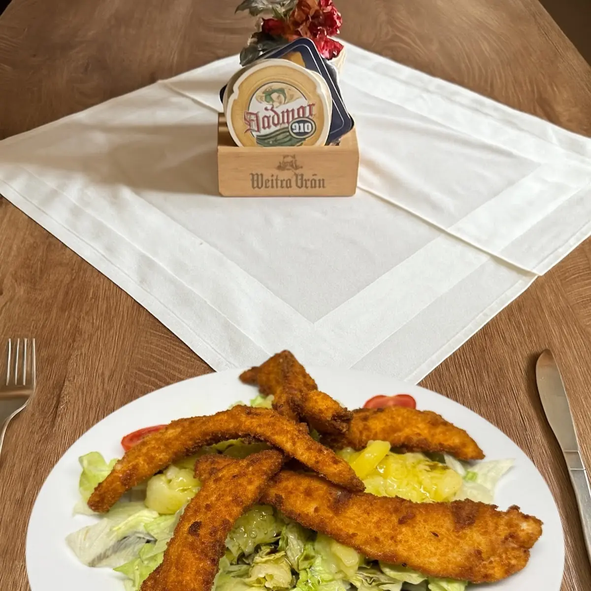 Backhendlsalat