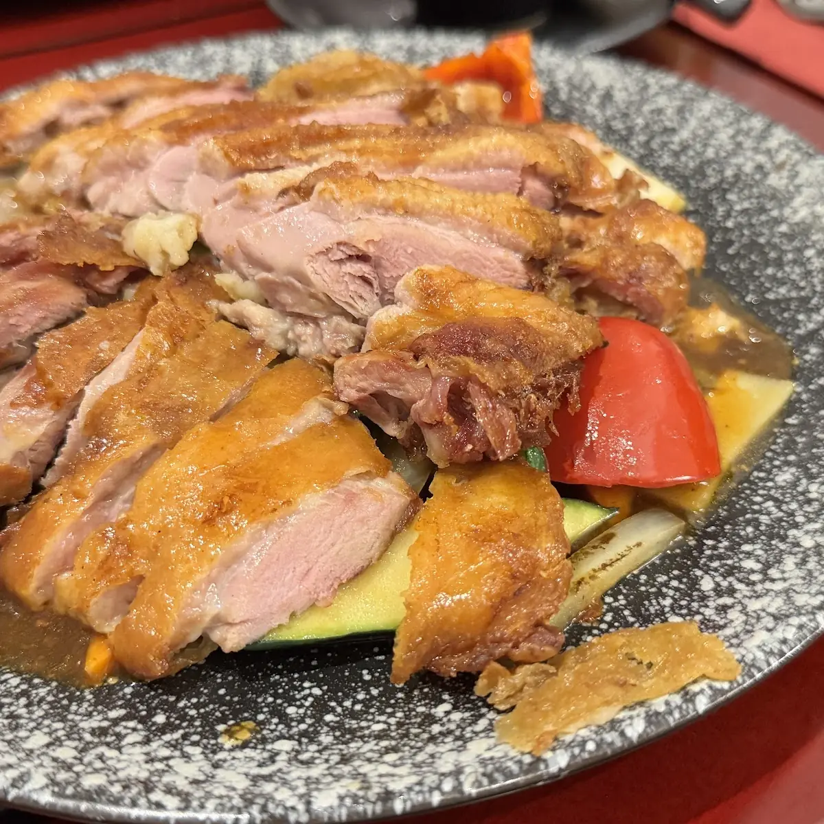 Knusprige Ente Nach Sichuan Art
