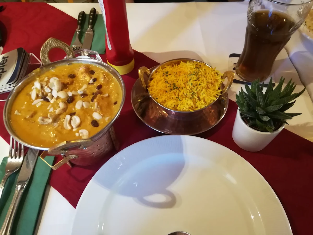 Indische Hühnchengericht