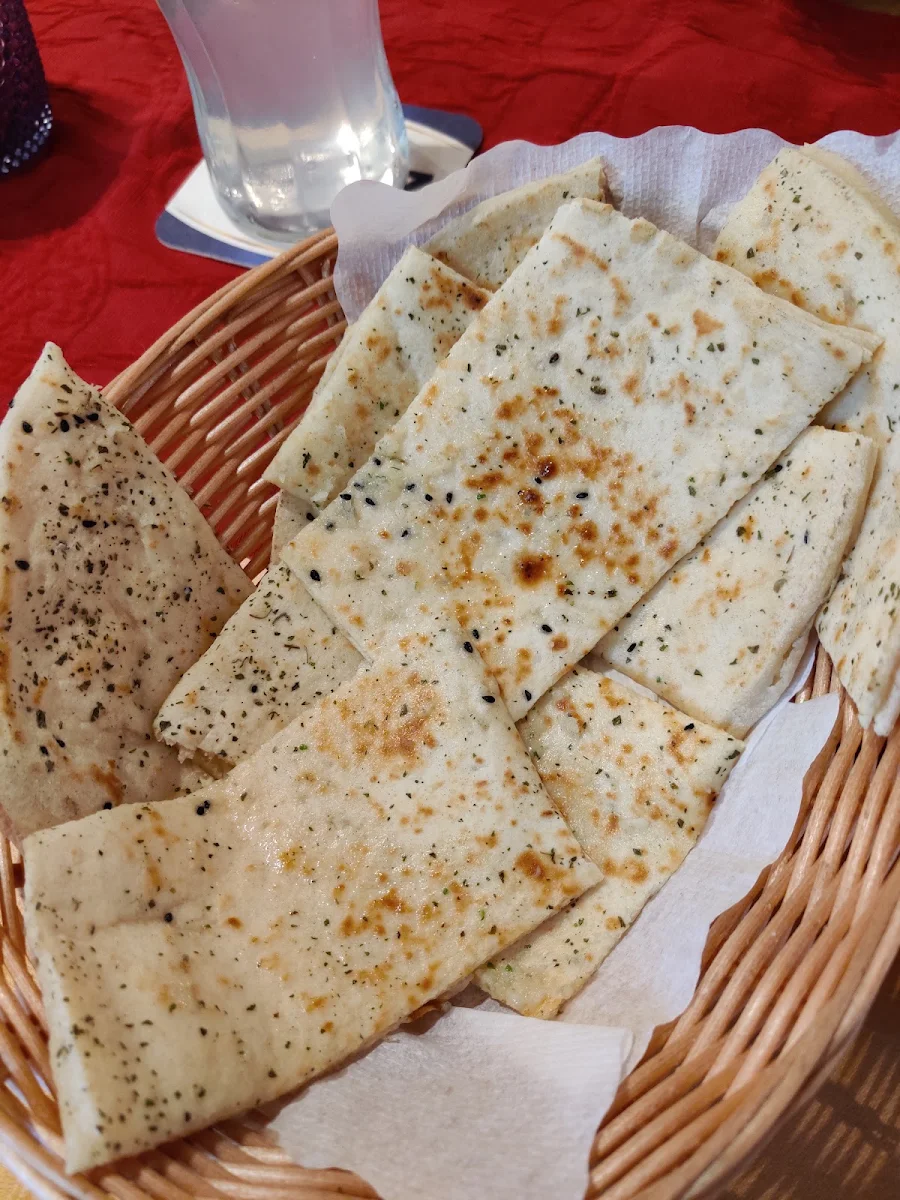 Naan Brot Mit Knoblauch