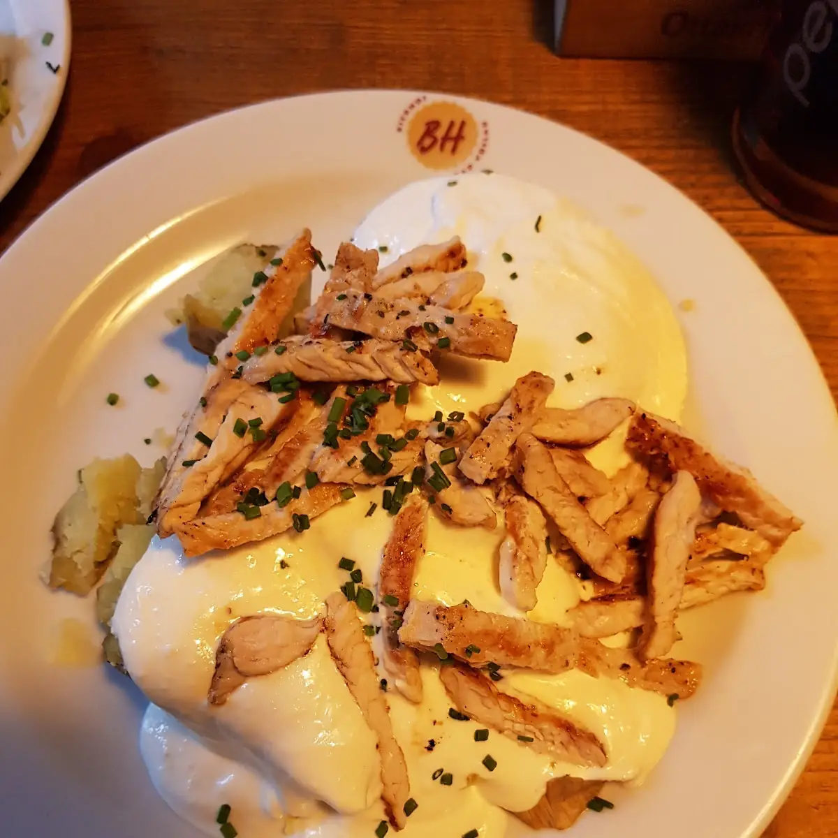 Ofenkartofel Mit Putenstreifen