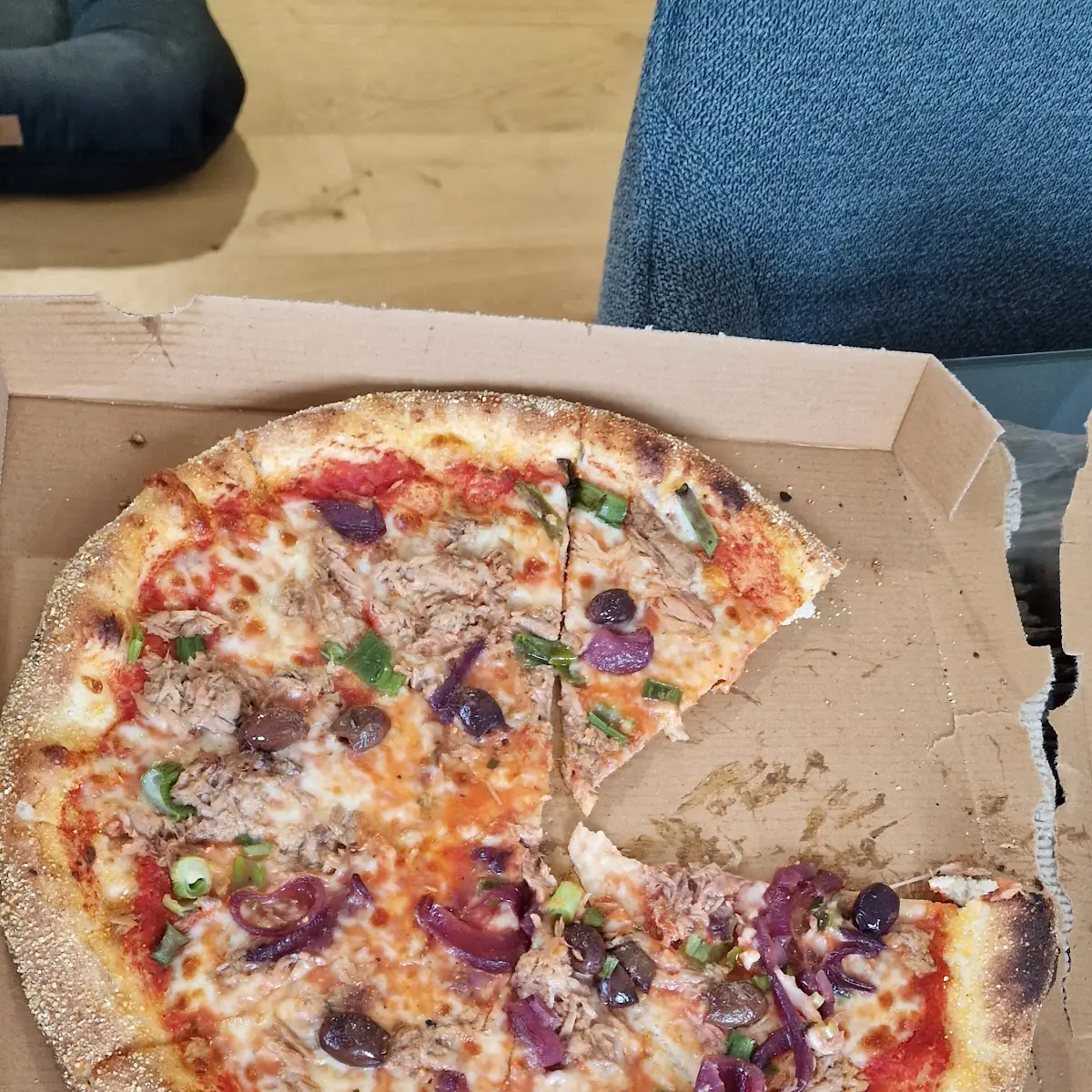 Pizza O'mare Karamelisierte Rote Zwiebel