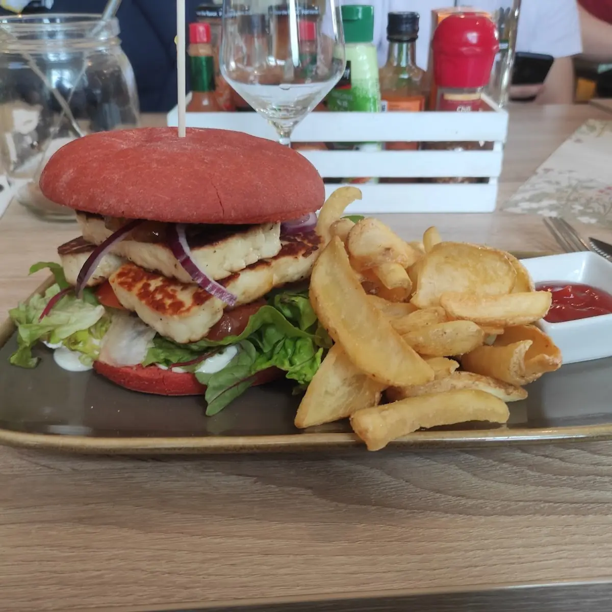 Halloumi Burger
