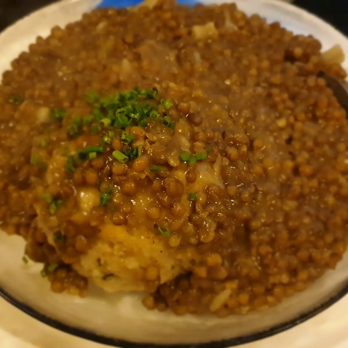 Linsen Mit Knödel