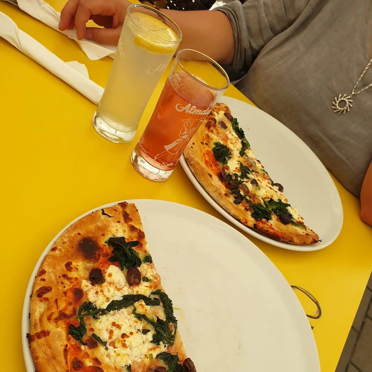 Pizza Spinat