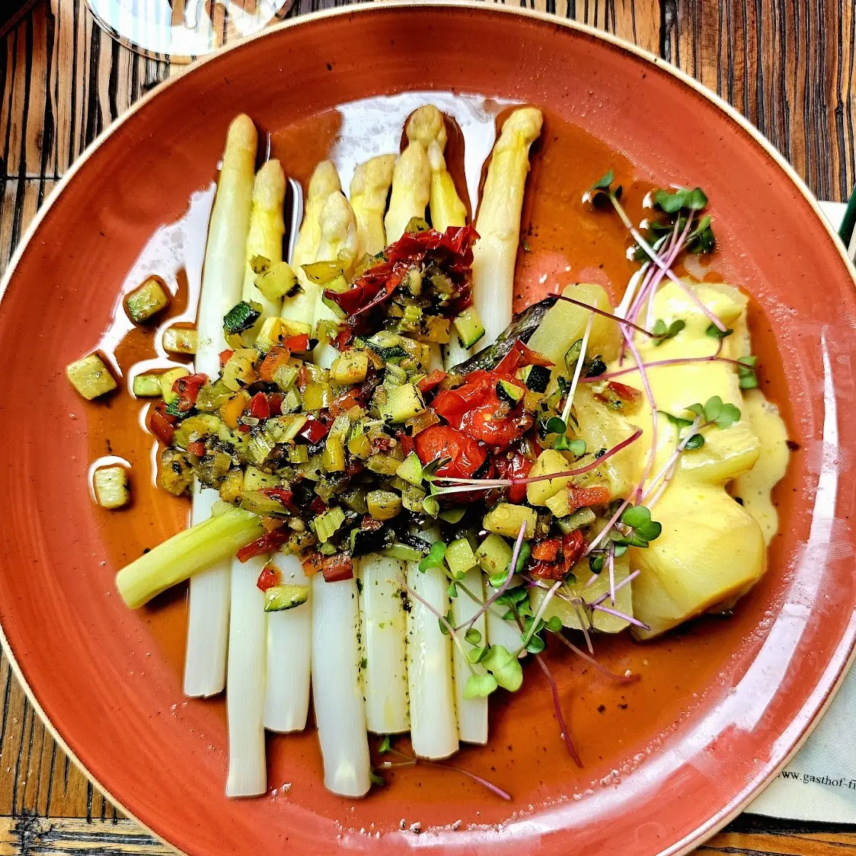Spargel Mediterrane Art