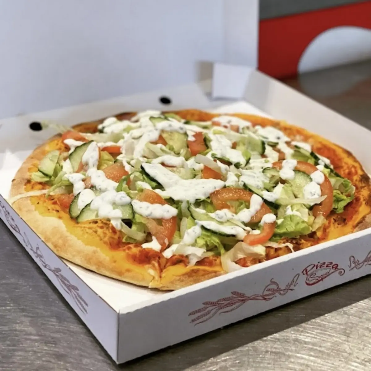 Salatpizza