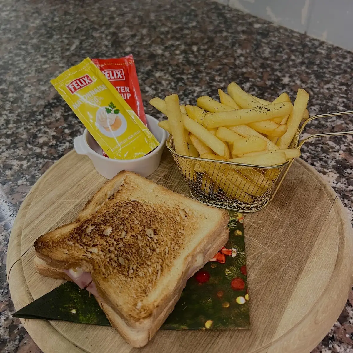 Schinken Käse Toast