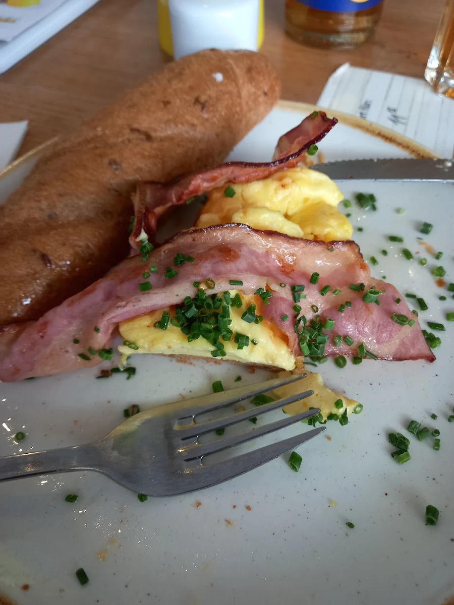 Kornschpitz Mit Eier Und Speck