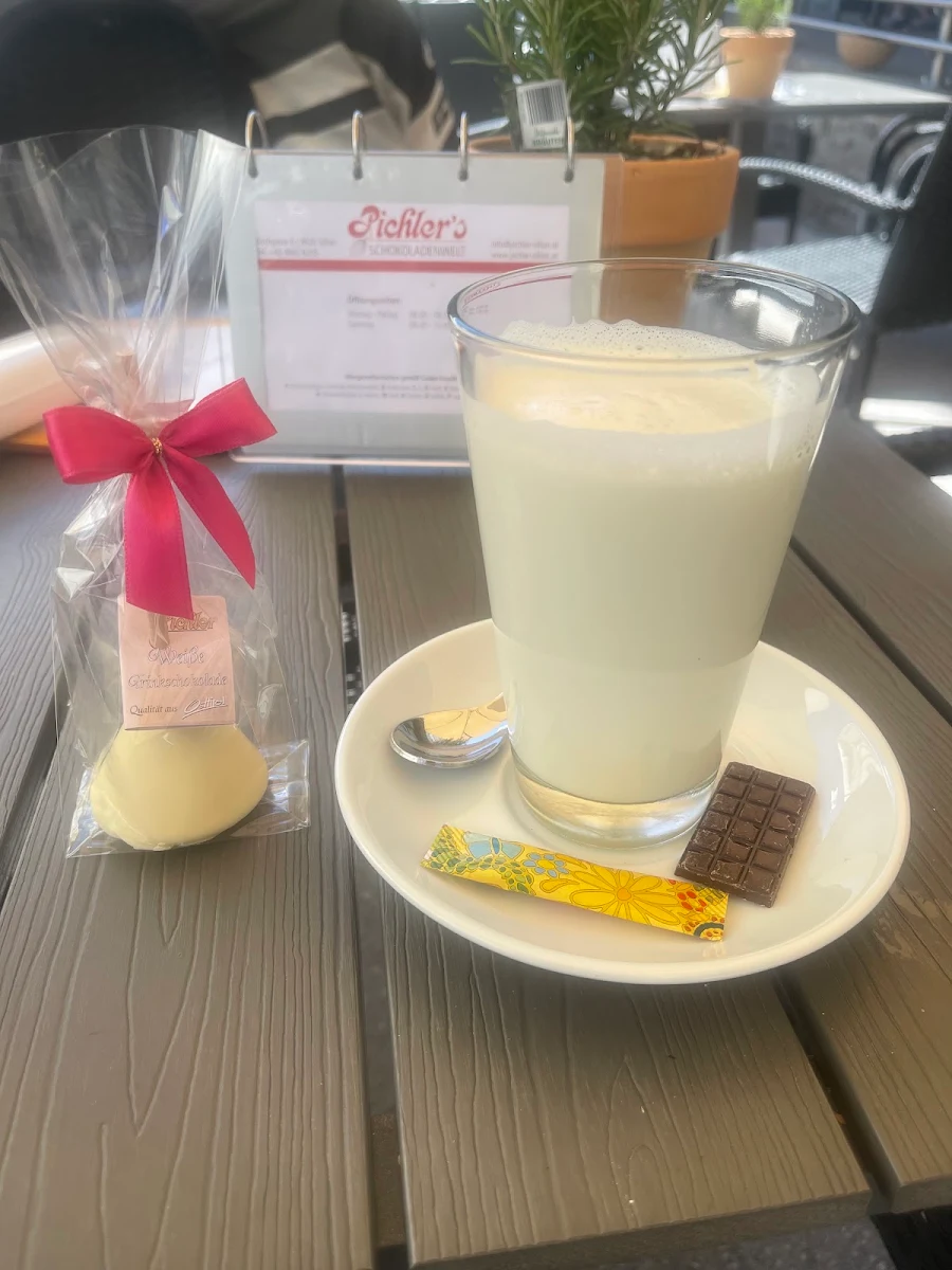 Heiße Weiße Schokolade