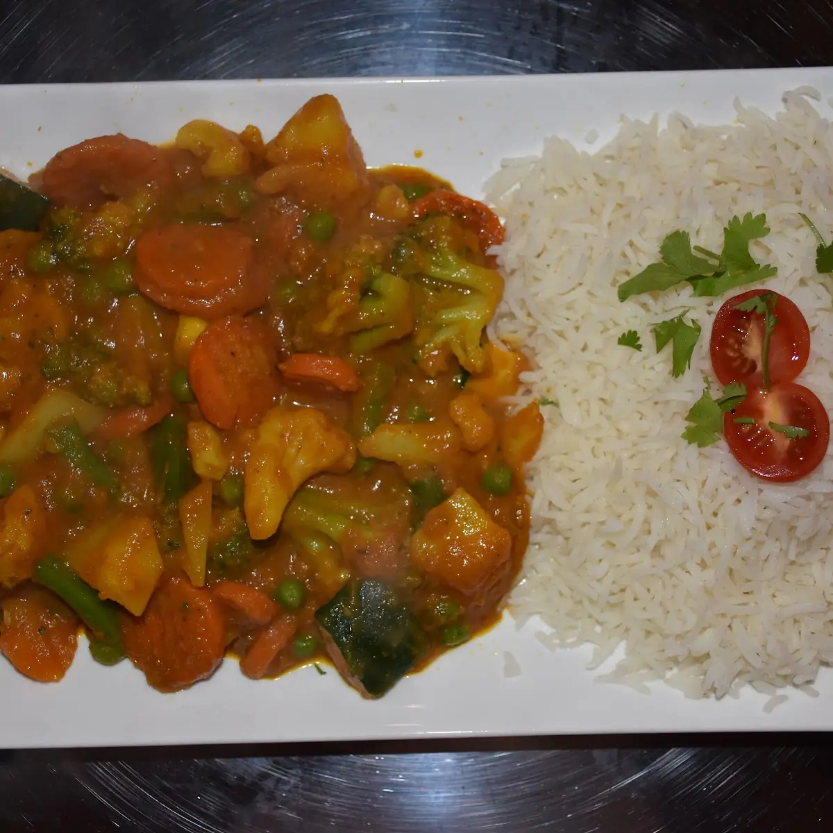 Mix Sabji Curry Gemüse