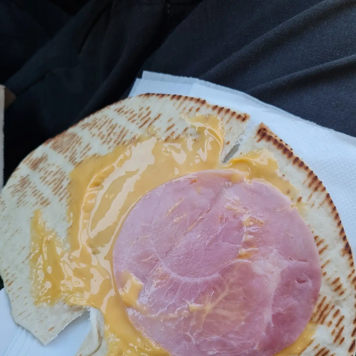 Mc Toast Mit Einer Scheibe Schinken