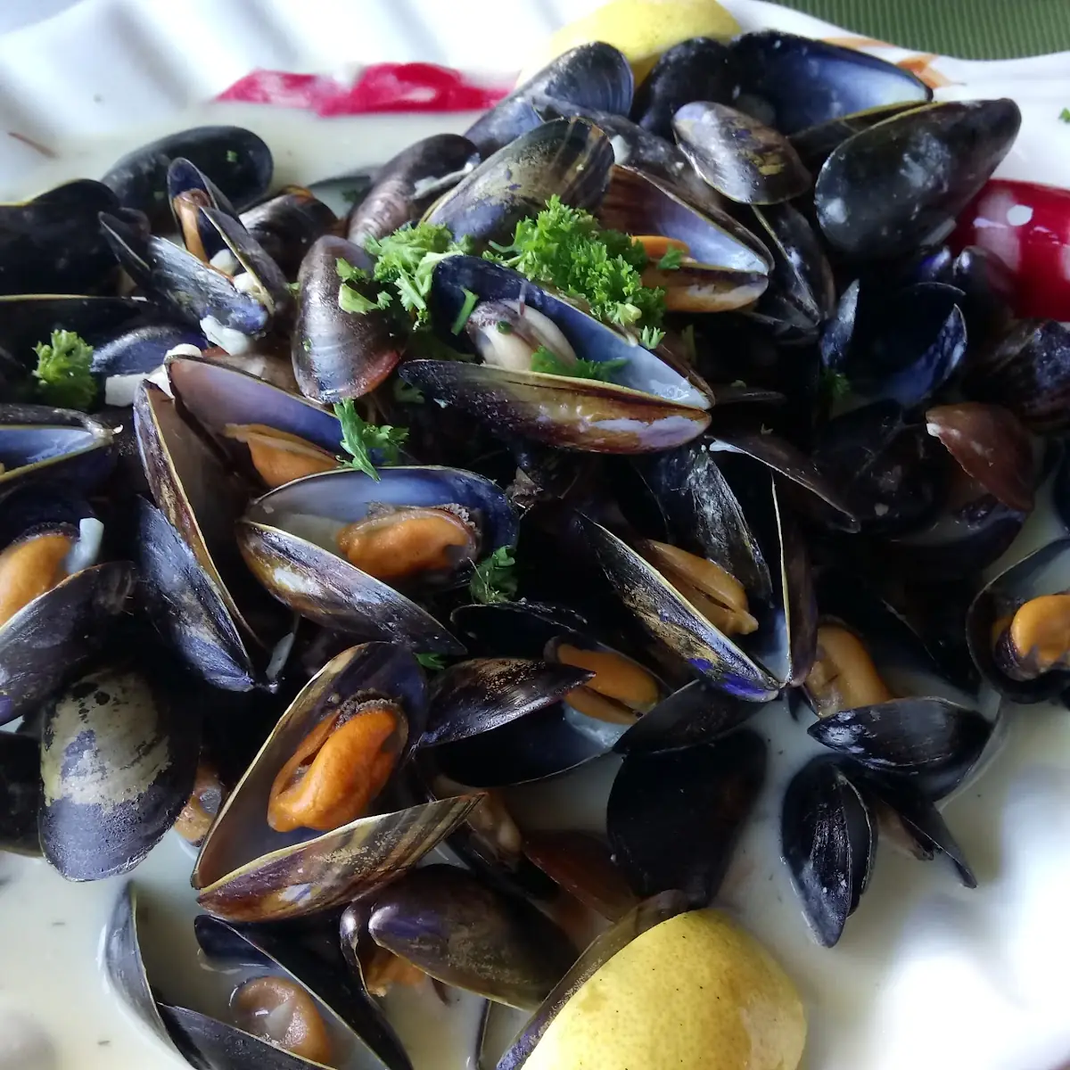 Muscheln In Weißweinsauce