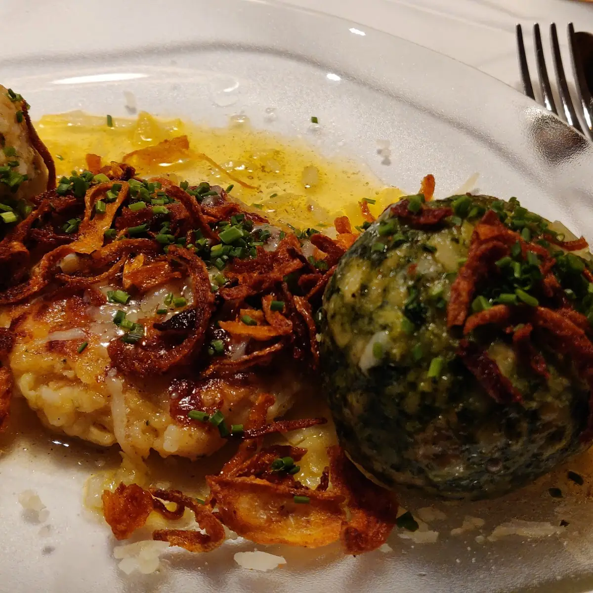 Tiroler Knödel Tris Speckknödel Spinatknödel Kaspressknödel