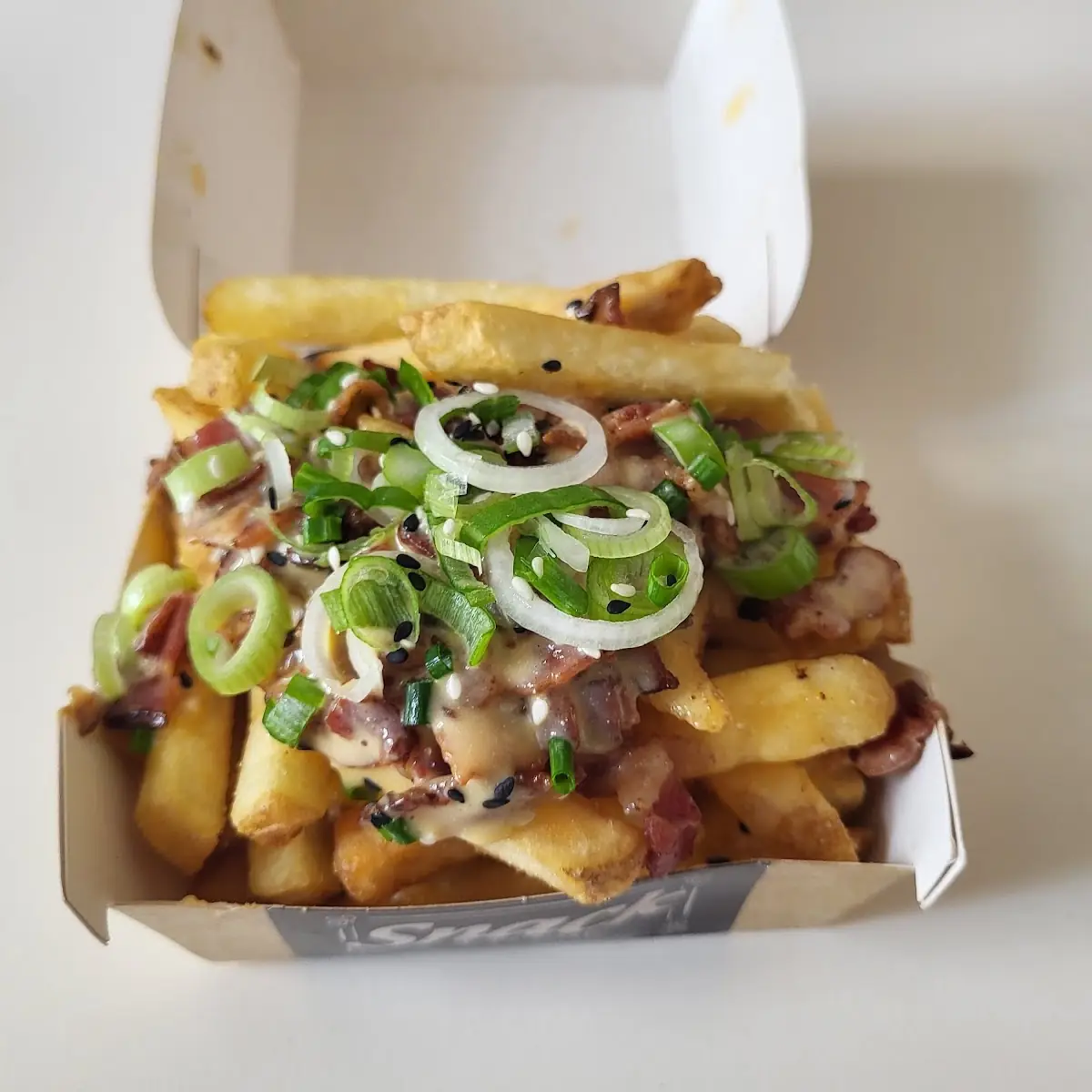 Bacon Cheese Fritten Large