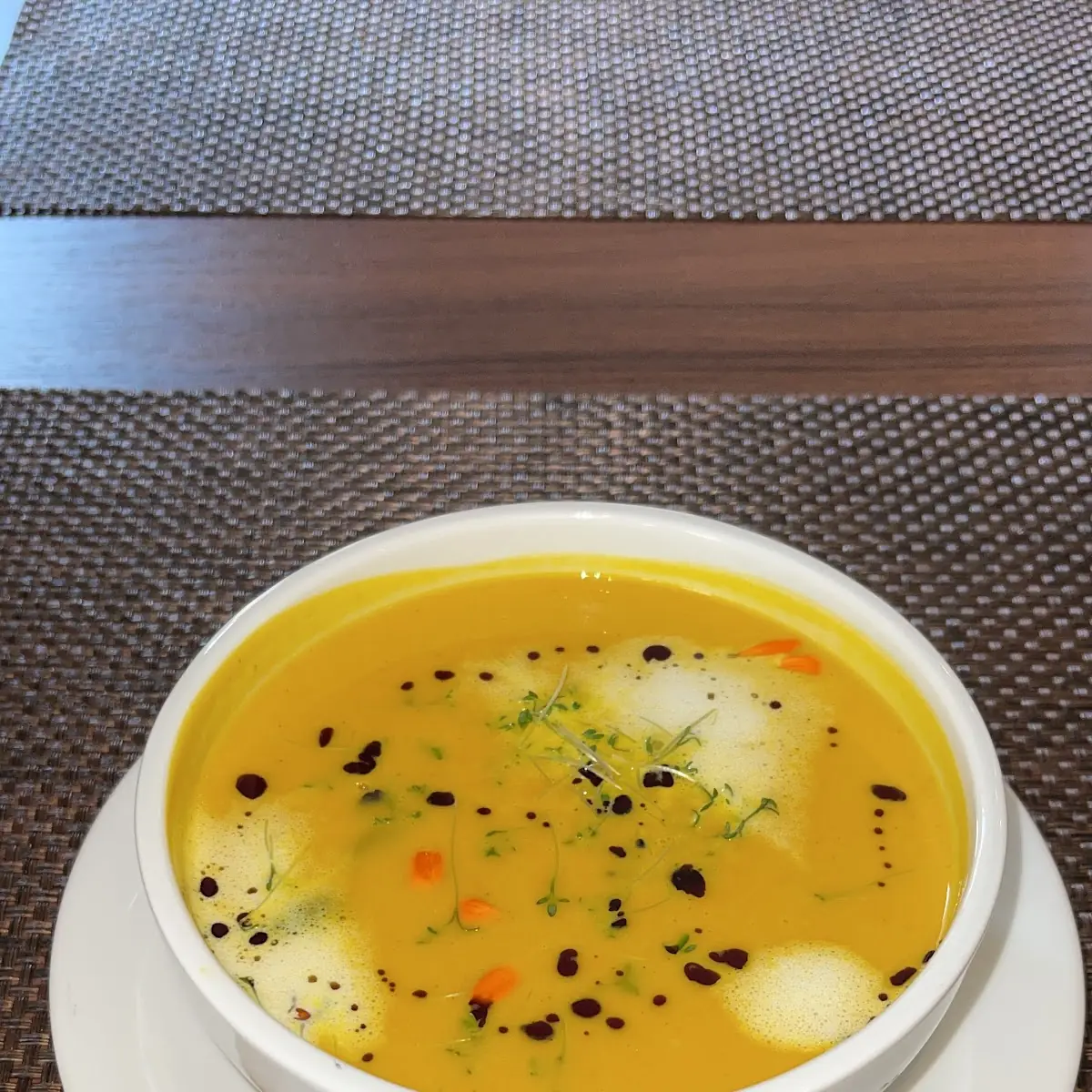 Kürbiscremesuppe