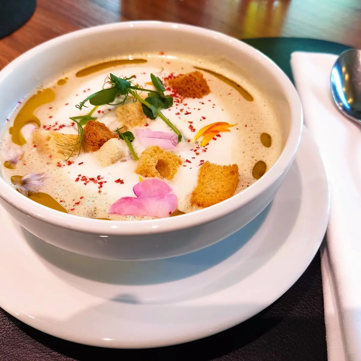 Spargelcremesuppe
