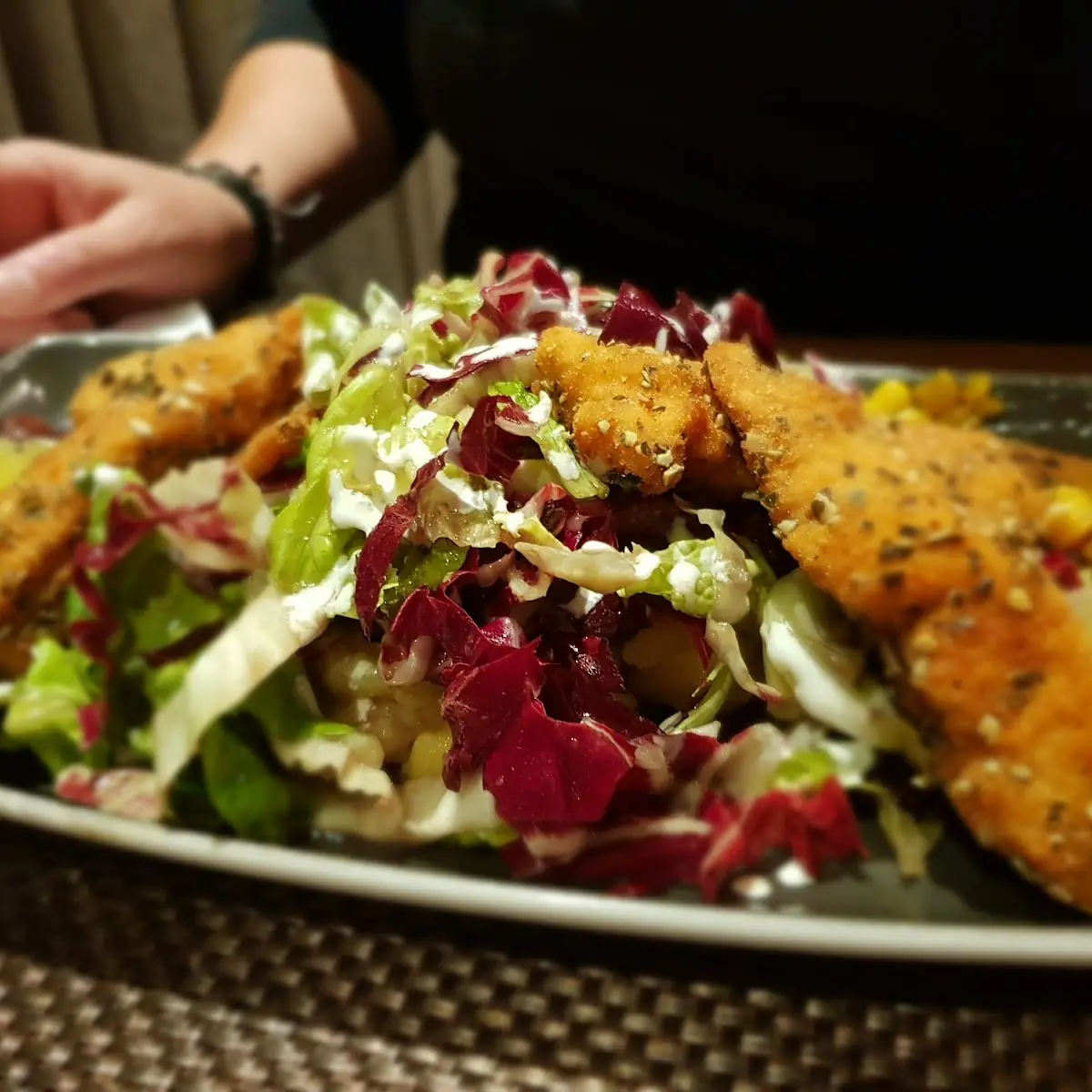 Steirischer Backhendlsalat