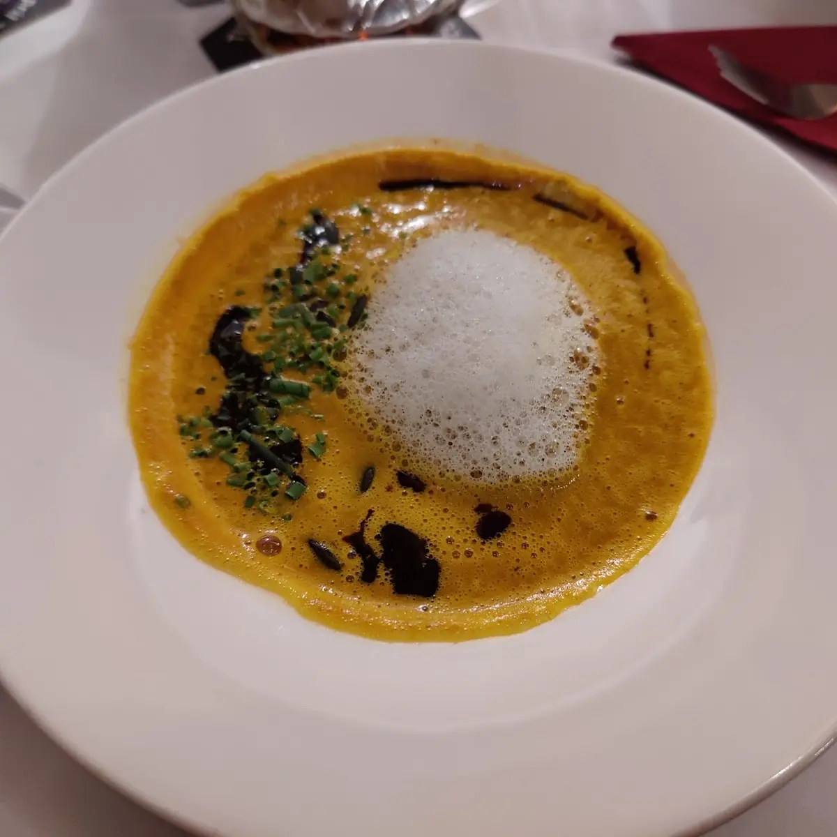 Kürbiscremesuppe