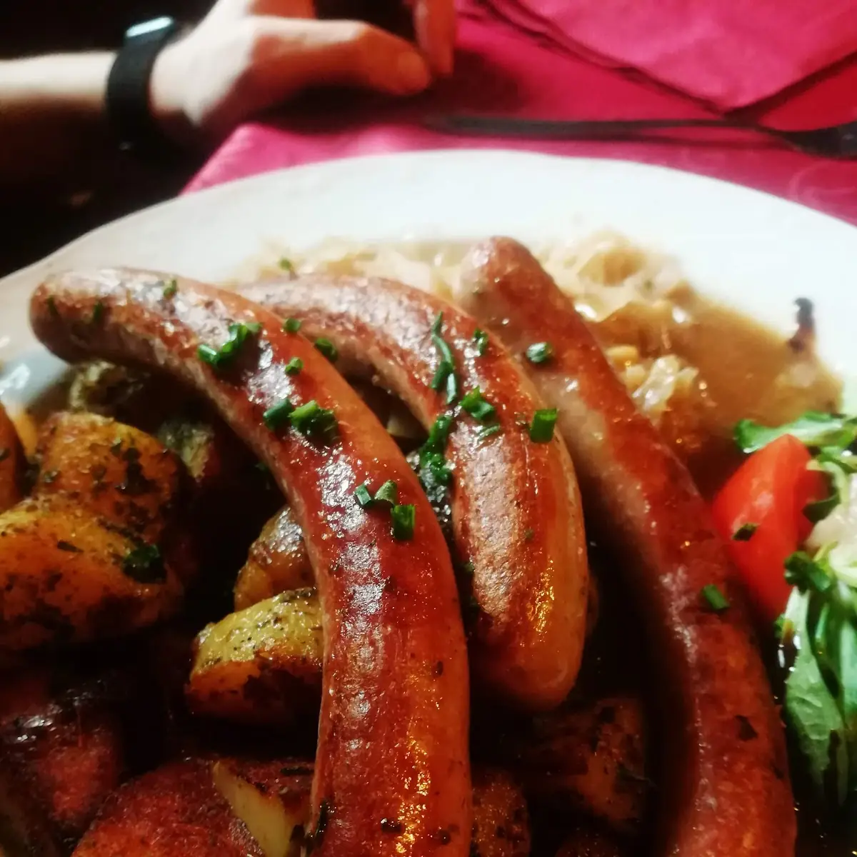 Lammwürstel