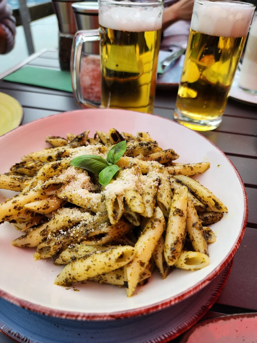 Penne with Tomato Pesto