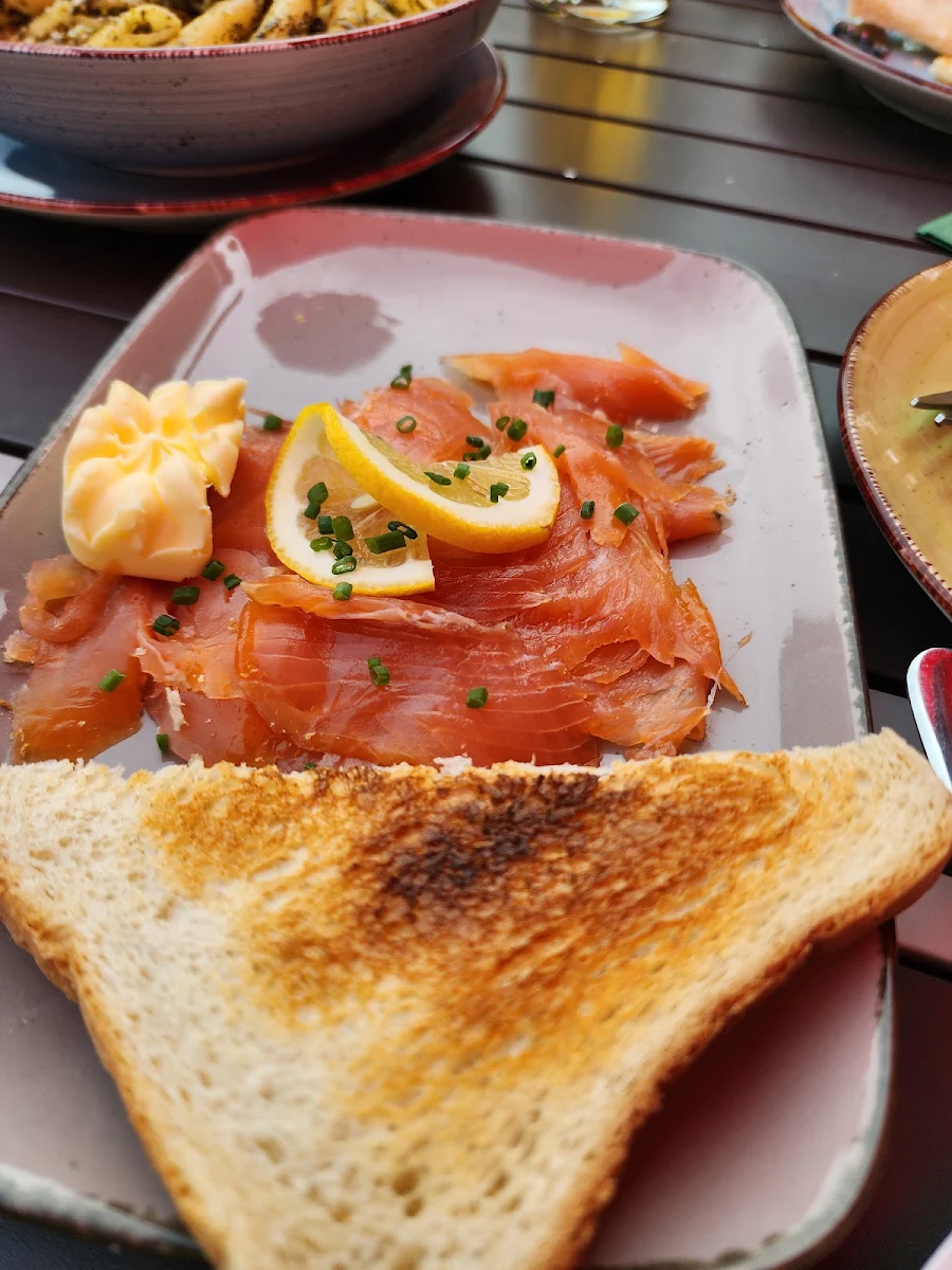 Portion of Smoked Salmon