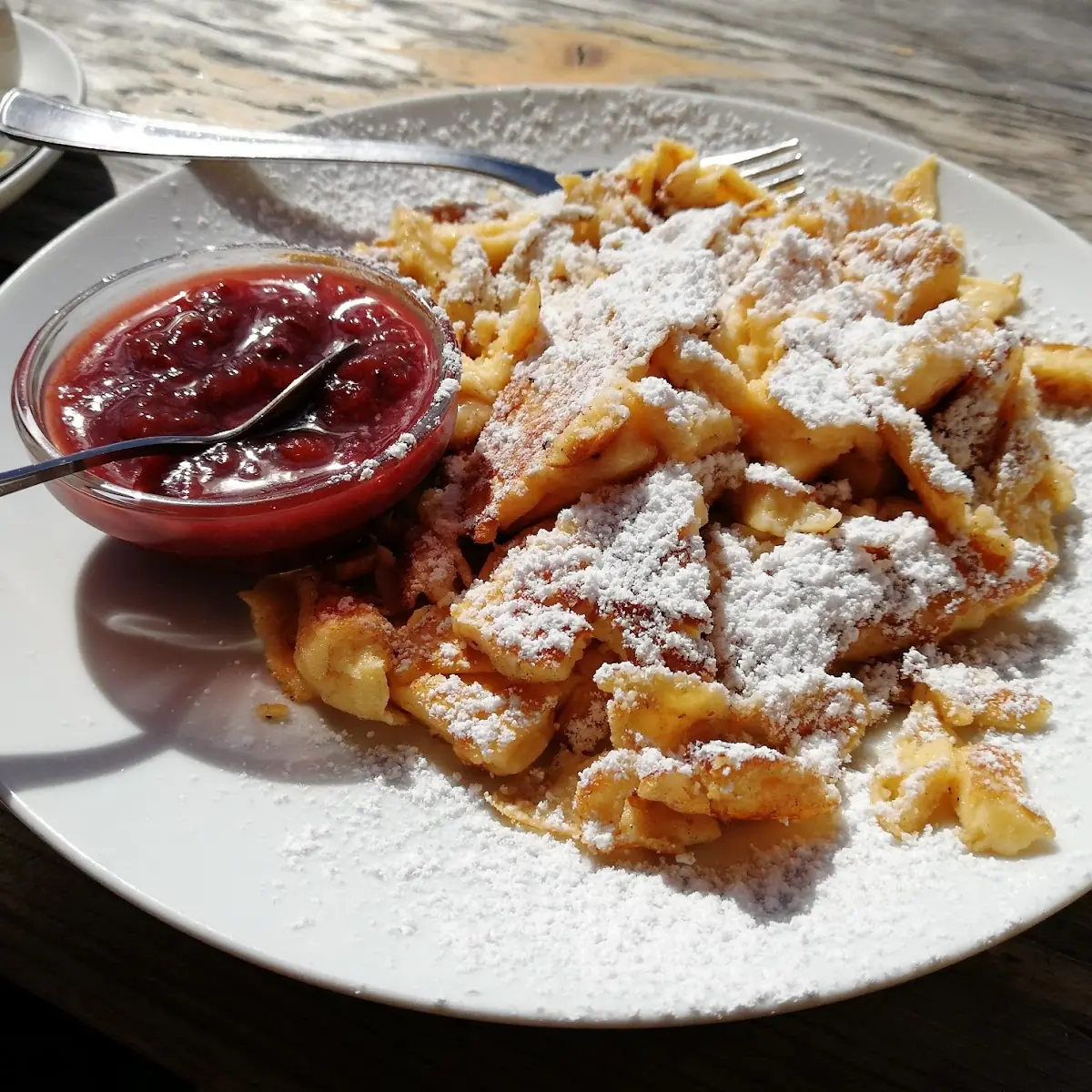 Kaiserschmarrn Mit Apfelmus