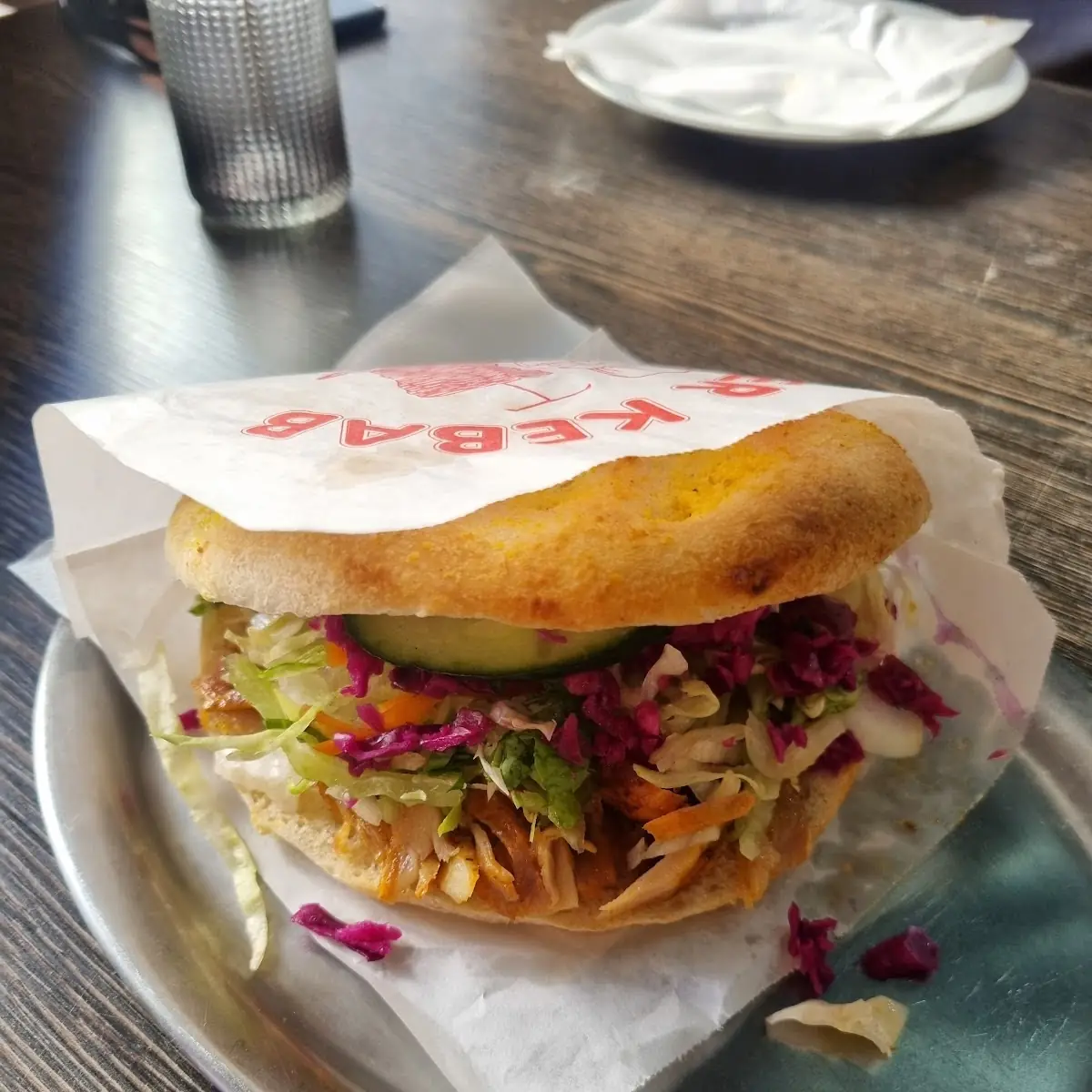 Hühner Kebap Sandwich