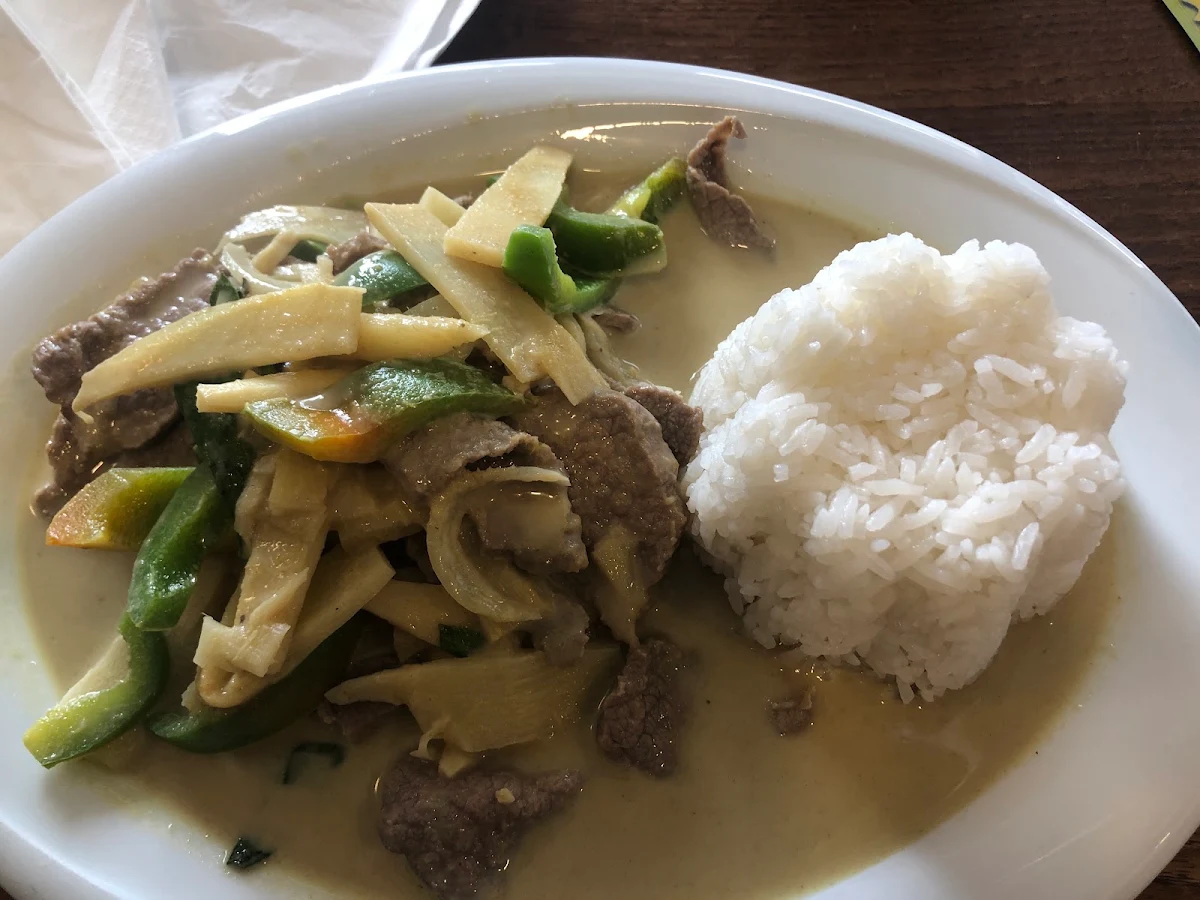 Green Curry Beef