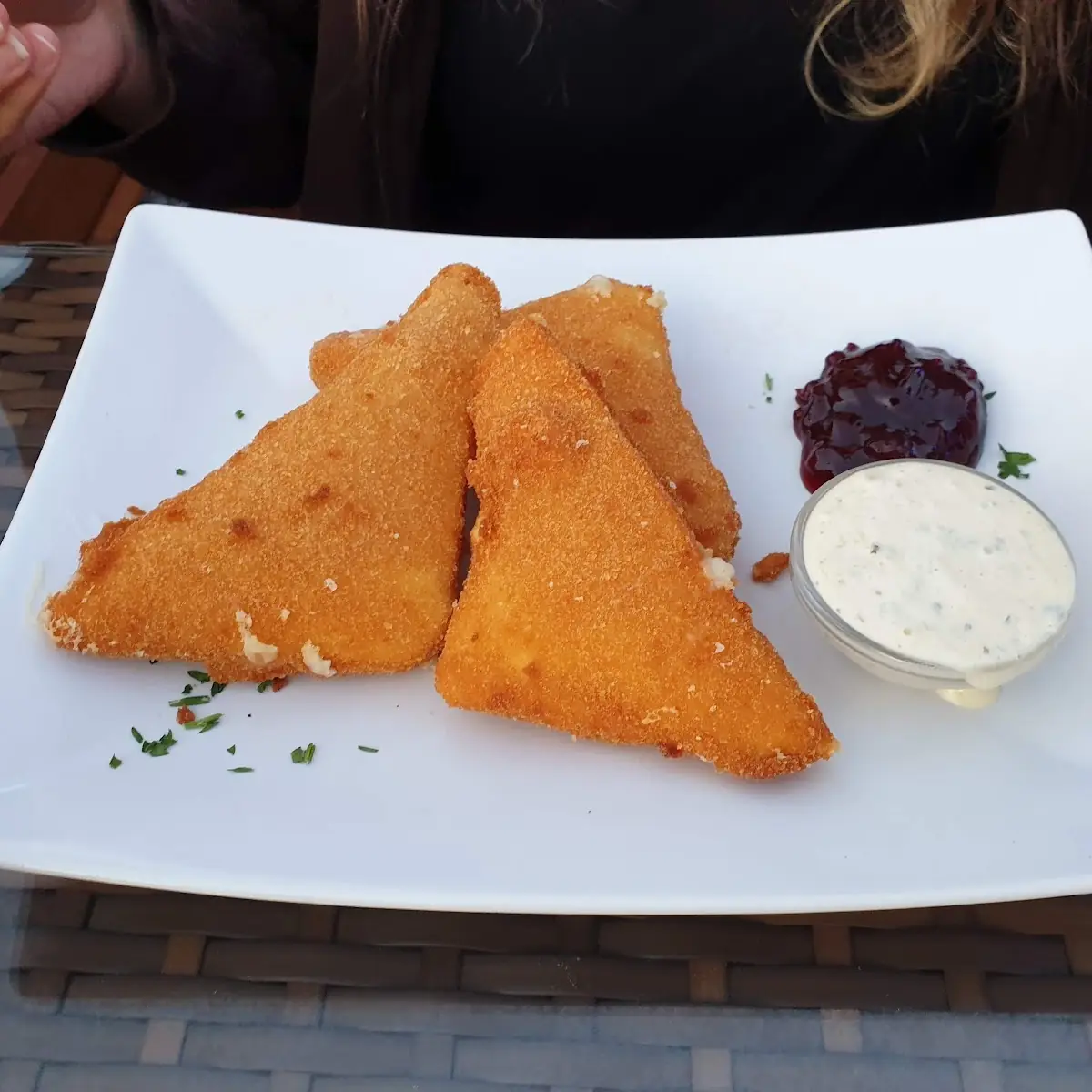 Gebackener Käse