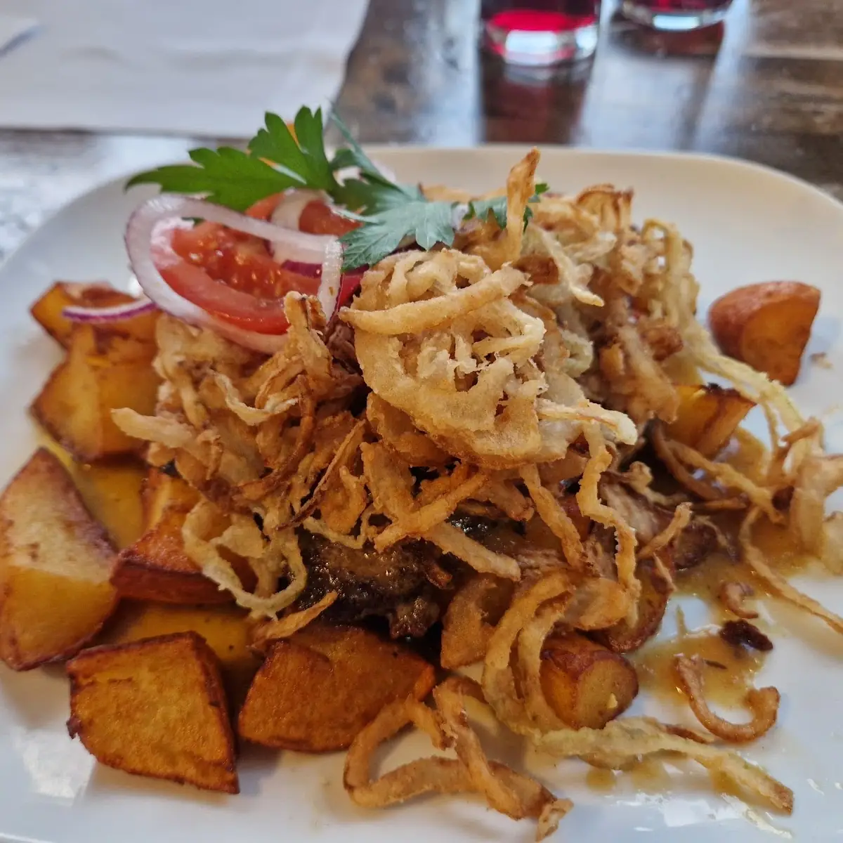 Zwiebelrostbraten
