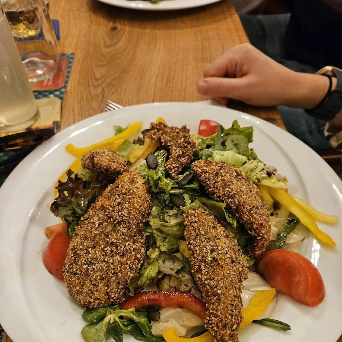 Steirischer Backhendlsalat