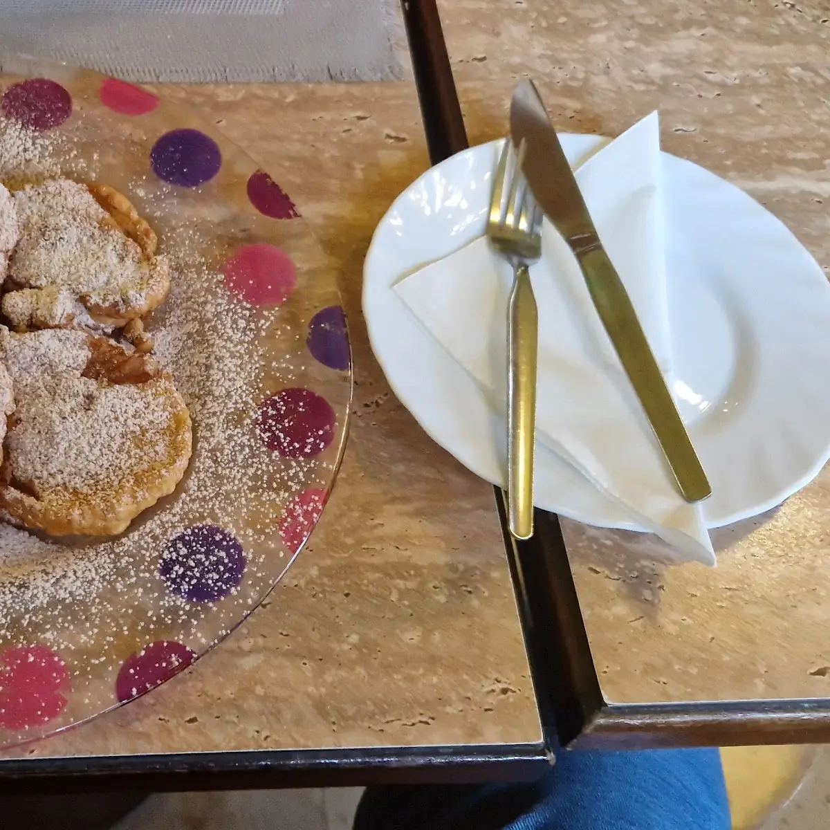 Hausgemachte Apfelspalten Mit Zimtzucker