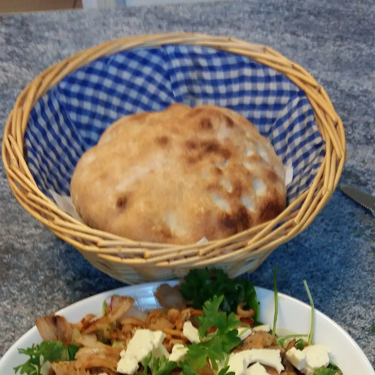 Kebap Salat Mit Sahf Kese