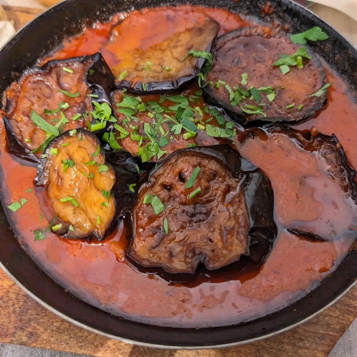 No Egg but Eggplant