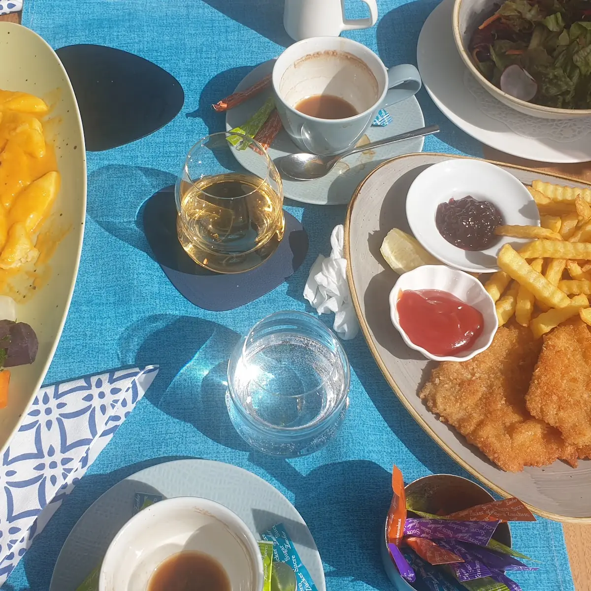 Kinferschnitzel Mit Pommes