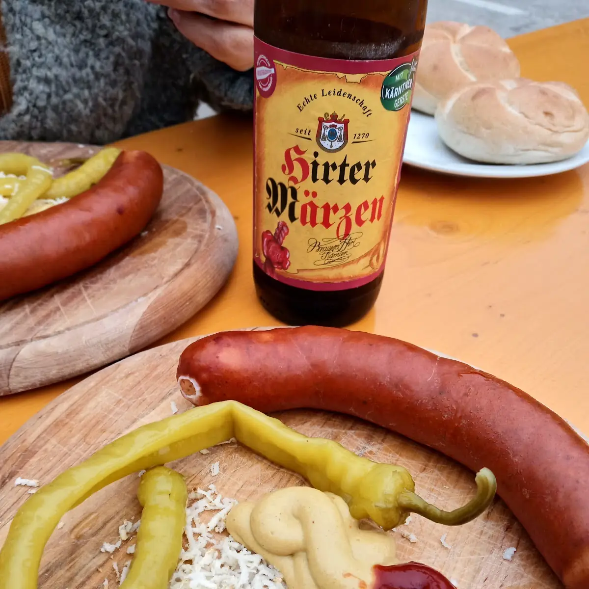 Scharfe Hauswurst