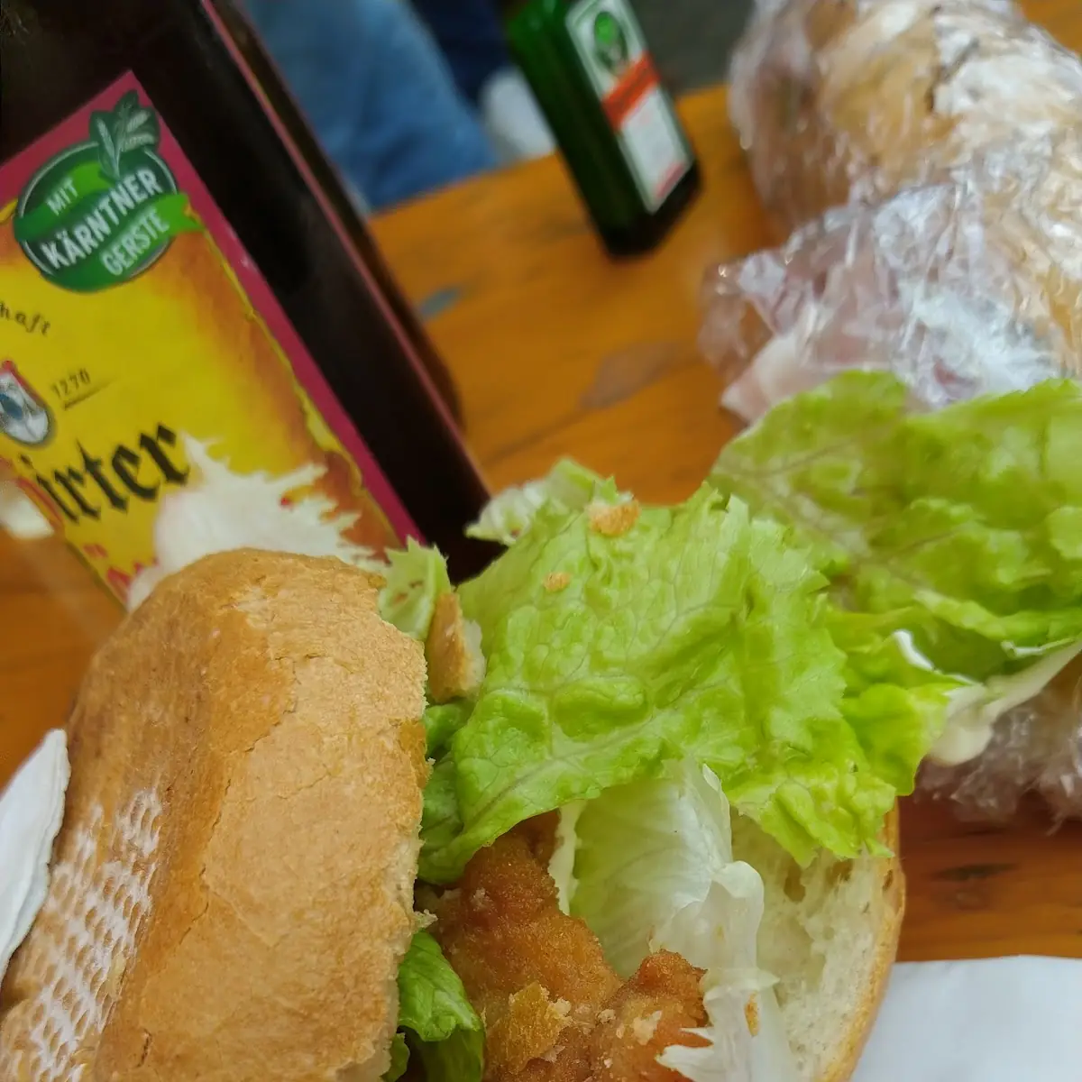 Schnitzelsemmel