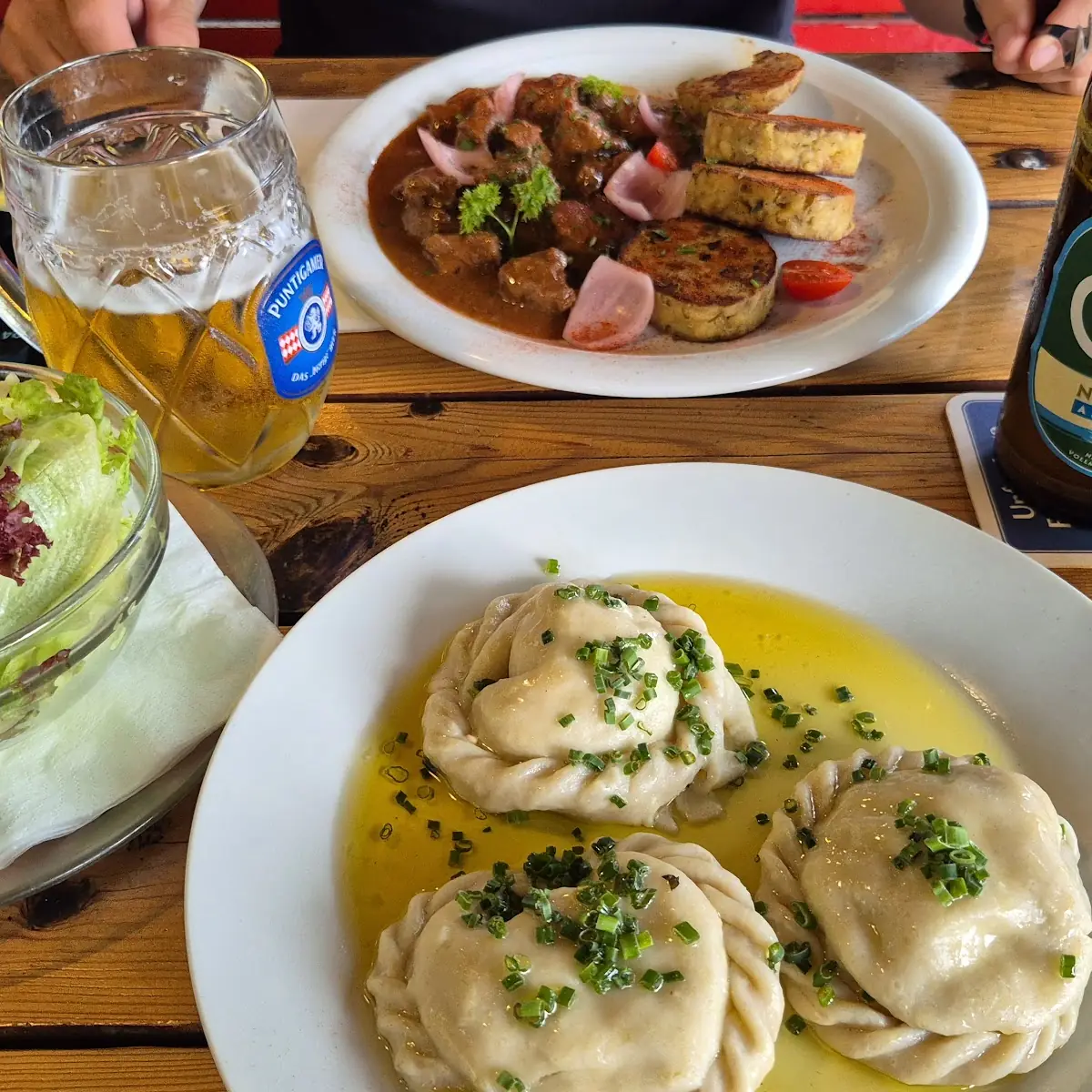 Kärntner Kasnudeln Mit Salat