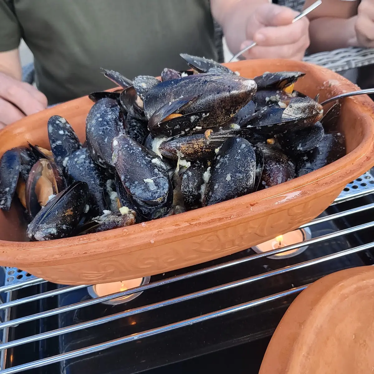 Muscheln In Weinsud