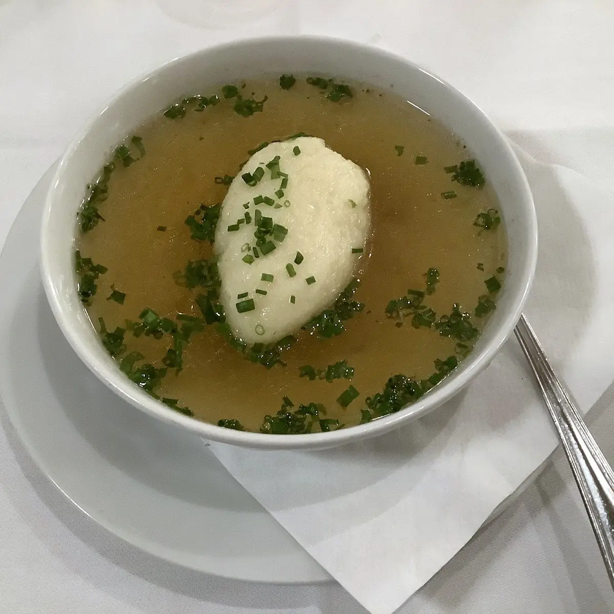 Grießnockerlsuppe