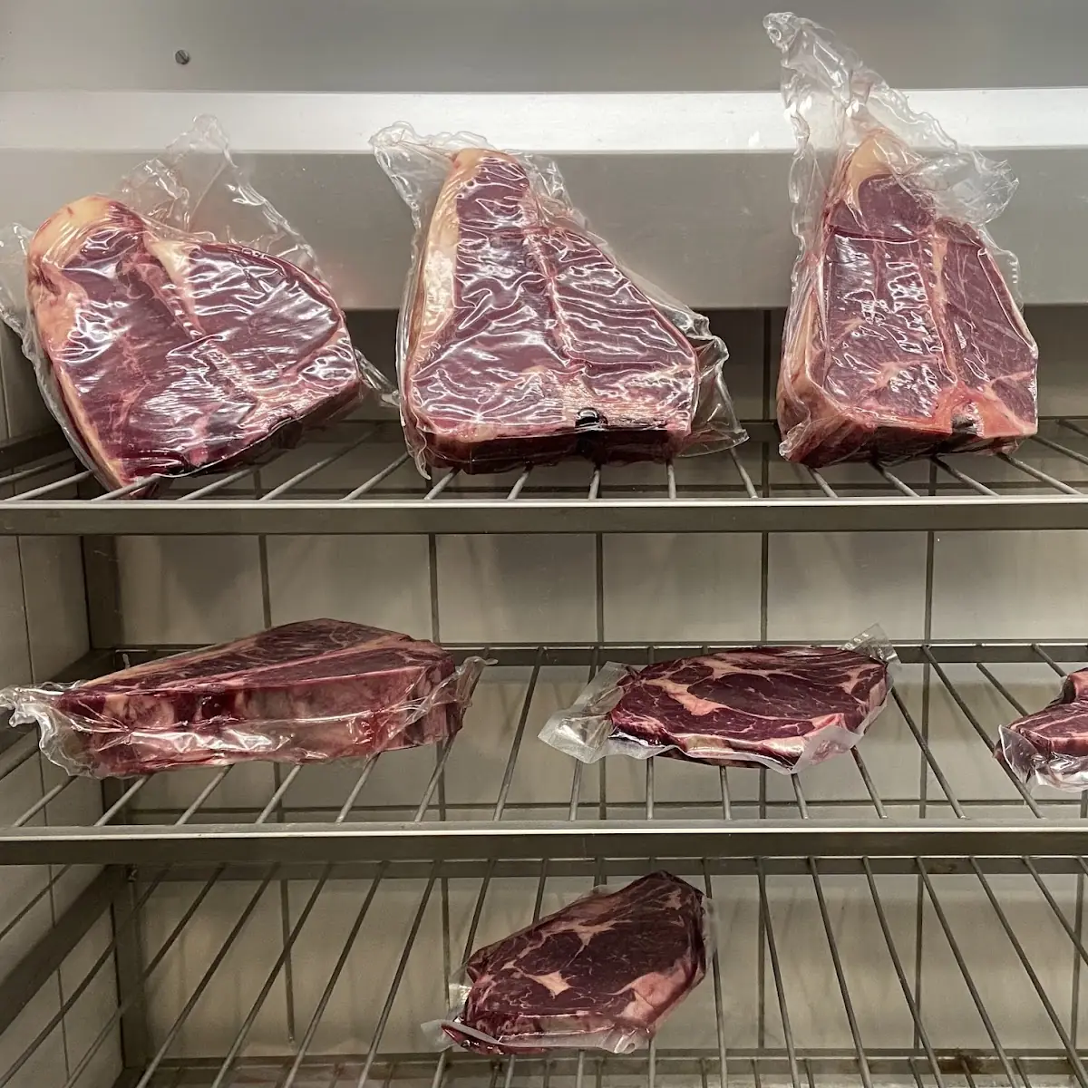 Gelagertes Rindfleisch