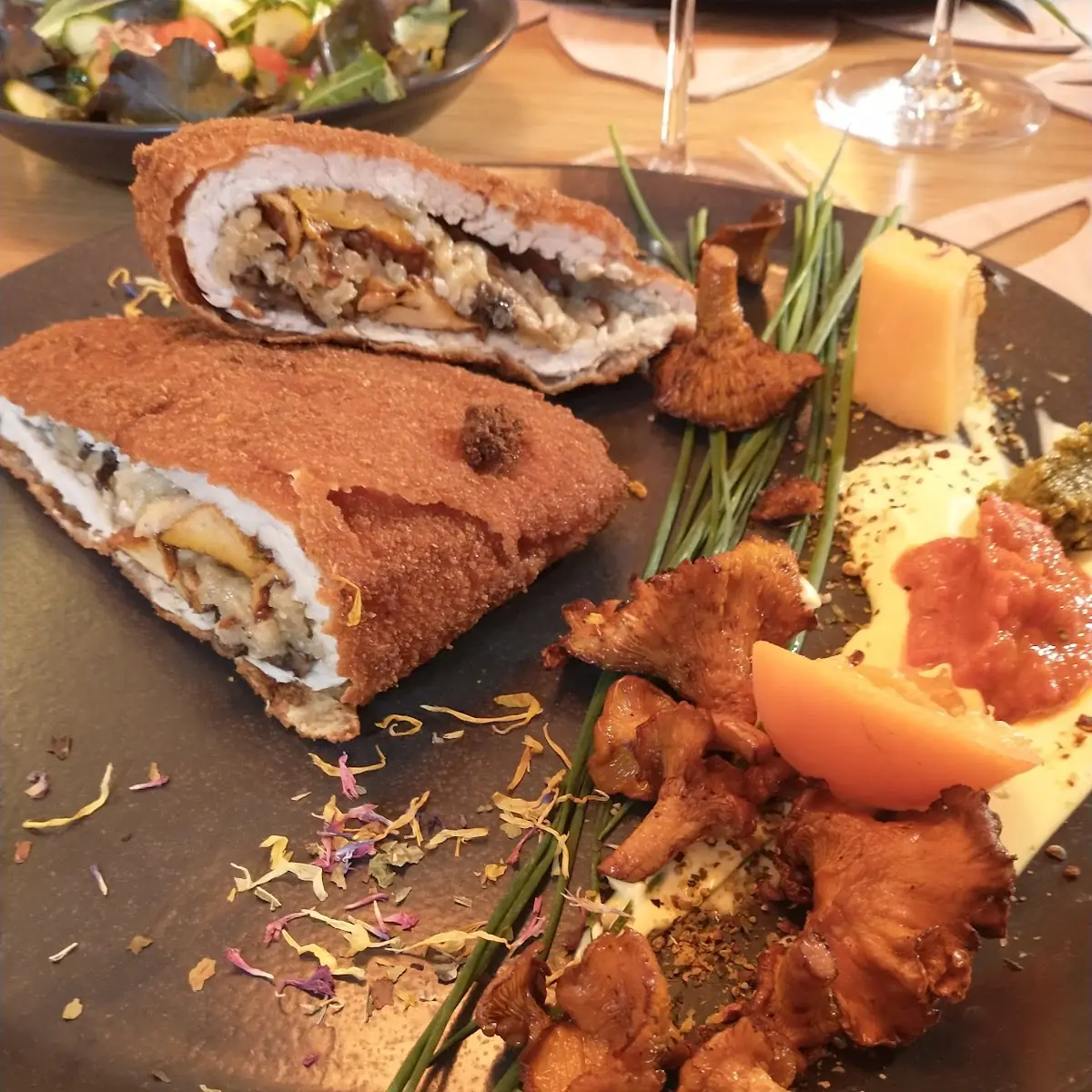 Gefülltes Schnitzel